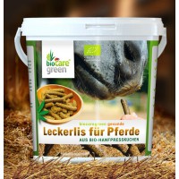 Leckerlis für Pferde – aus Bio Hanfpresskuchen 1.2 kg